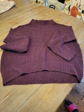 Mexx Women's Plum Turtleneck Sweater